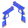 VortexVR pistolet na kontrolery do Meta Quest 3 / 3S | replika zabawkowa, uchwyt na kontrolery