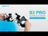 BOBOVR S3 Pro pasek z baterią B100 i wentylatorem | do Meta Quest 3 / 3S