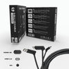 VortexVR kabel 3w1 do HTC Vive 5m | USB / HDMI / DC