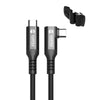 VortexVR kabel 3m USB-C z elementem mocującym do Meta Link | do Meta Quest 3 / 3S, Meta Quest 2