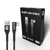 VortexVR zestaw kabel USB-A 10m do Meta Link z haczykami | do Meta Quest 3 / 3S, Meta Quest 2